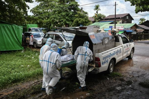 COVID 19 SURGES IN MYANMAR AS MILITARY JUNTA ATTACKS HEALTH WORKERS
